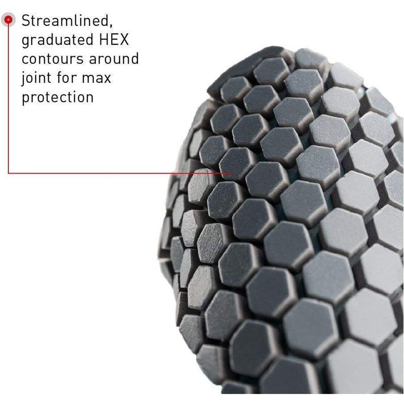 Hex Sternum Shirt for Impact Protection - Youth XS White Grey