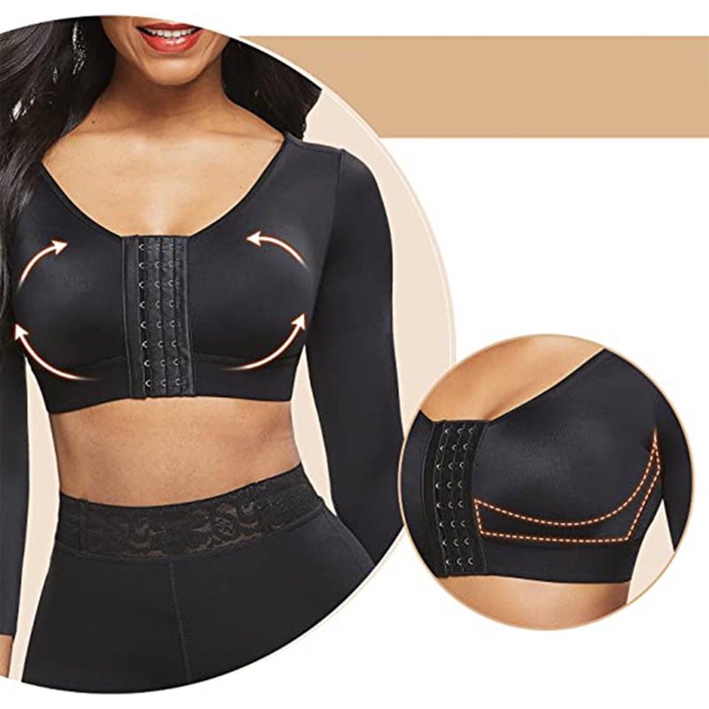 Women’s Post Surgery Arm Shaper Compression Sleeve Slimming Top
