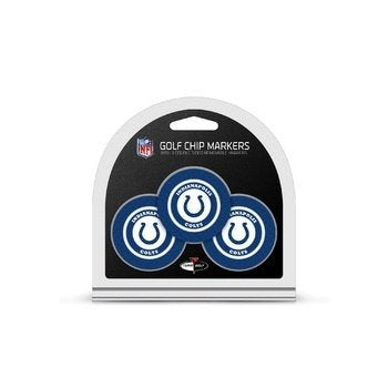 Golf Ball Marker Set 3-Pack with Magnetic Enamel Markers for Golf Accessories
