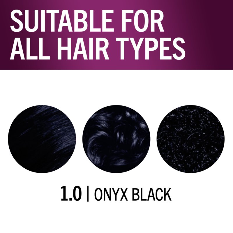 Permanent Hair Dye Kit with Keratin & Gray Coverage - Multiple Shades