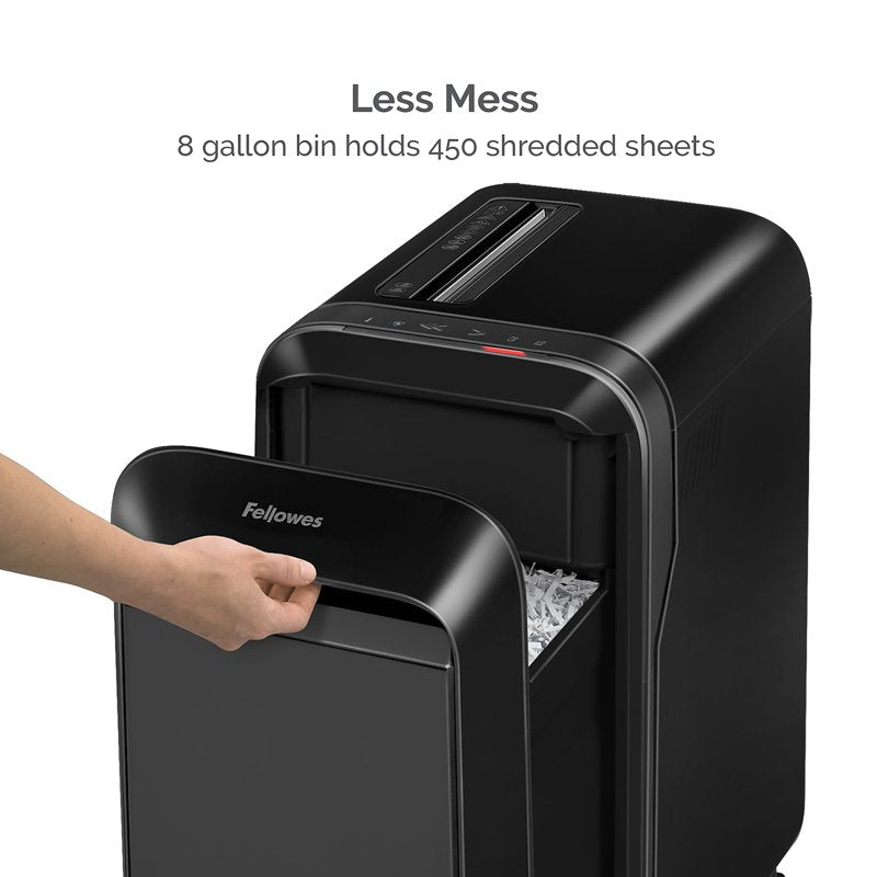 Fellowes Cross-Cut Paper Shredder 20 Sheets with Jam Proof & SafeSense