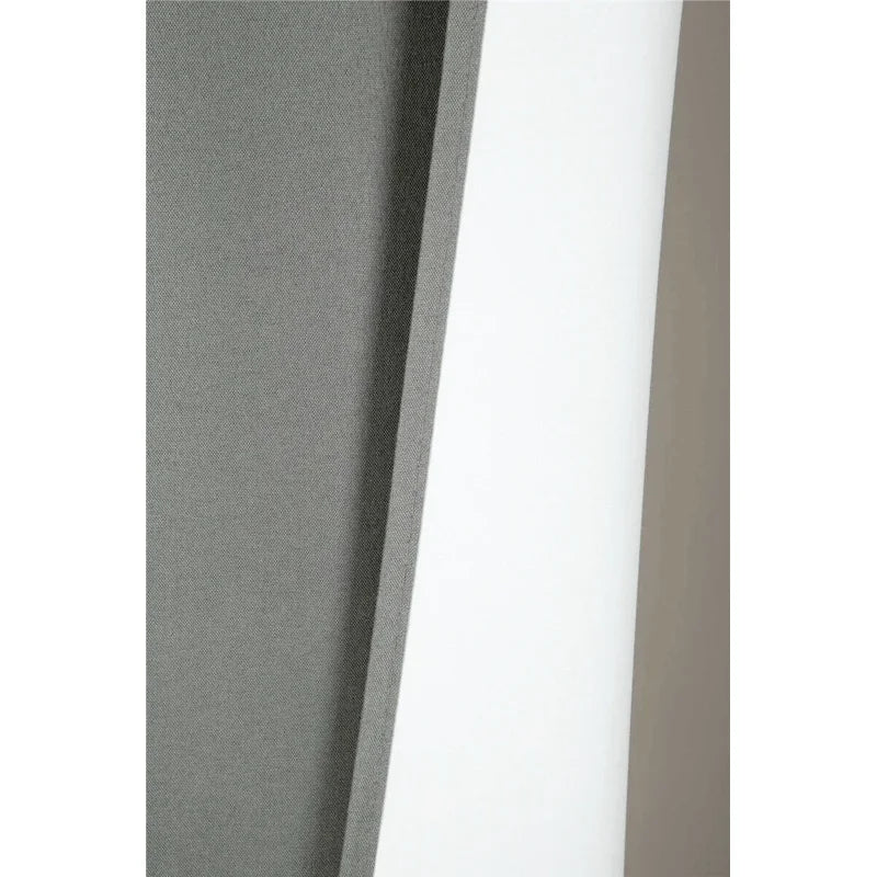 2-Piece Room Darkening Curtain Panels - Charcoal Gray, White, Blue, Taupe