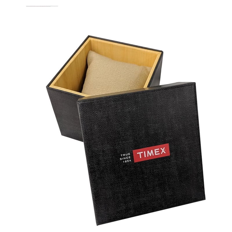 Timex Women's Cavatina Classic Watch with Leather Strap, Gold-Tone Case