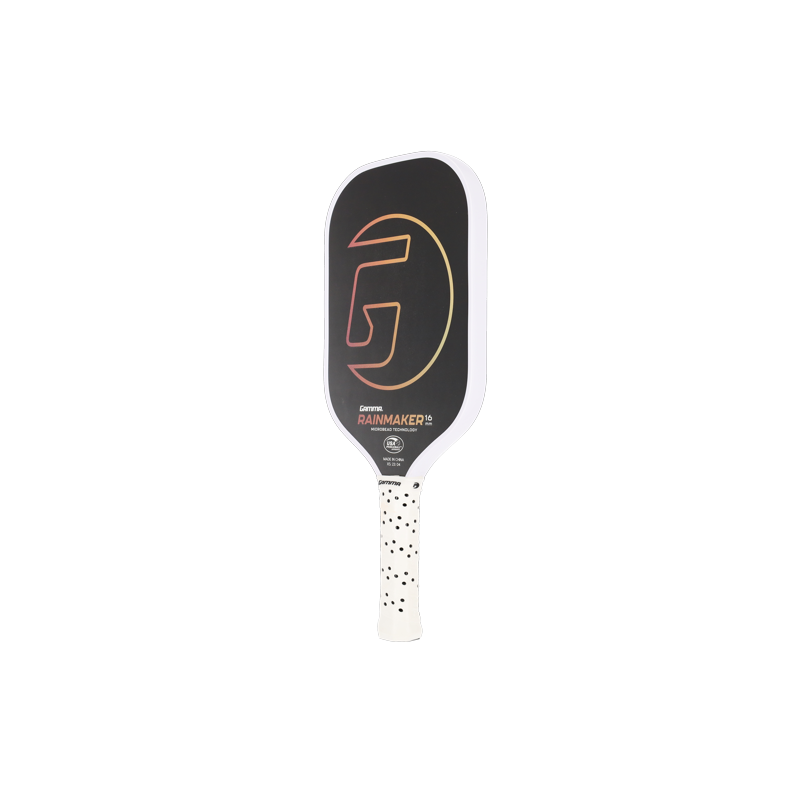 Gamma Rainmaker 16 mm Microbead Pickleball Paddle – Black (Variation: Rainmaker, 16 mm, Black)