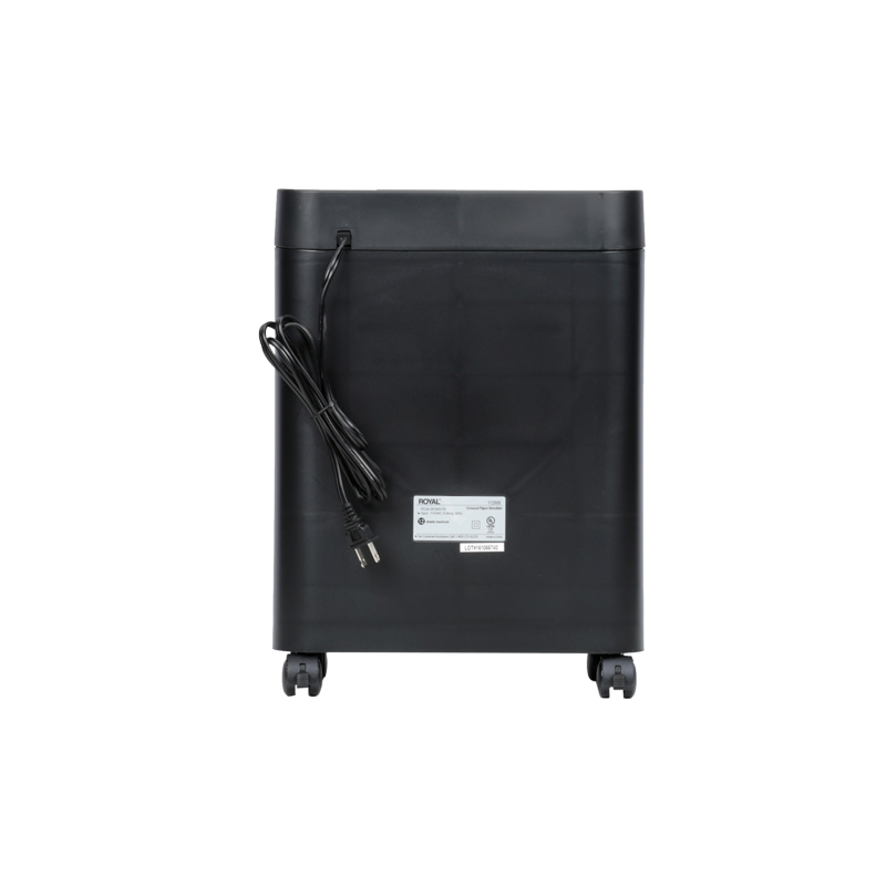 12-Sheet Crosscut Paper Shredder with CD/DVD Compatibility