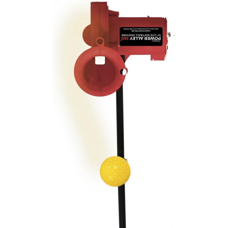 Heater Sports Power Alley Lite 360 Softball Pitching Machine 12 Inch
