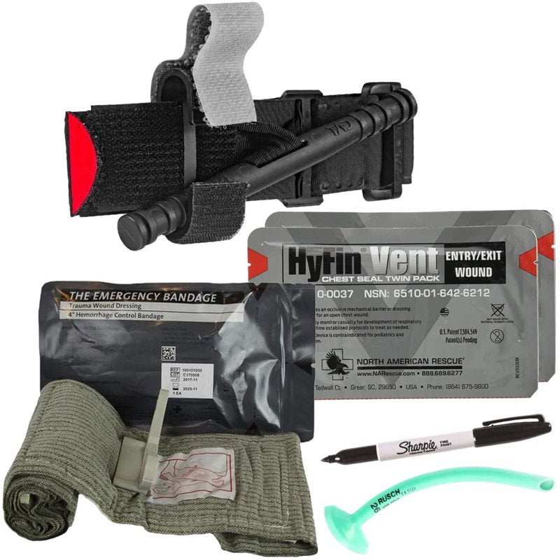 Trauma First Aid Kit Emergency Medical Supplies for EMS, Fire, Police