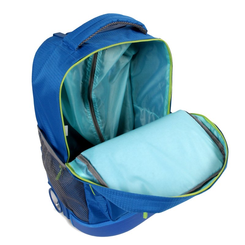 18-Inch Rolling Backpack for Kids & Adults - School & Travel