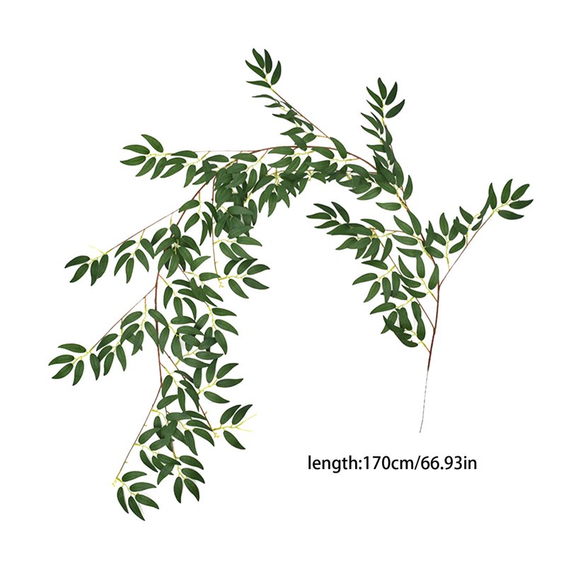 Artificial Eucalyptus Vine Garland 1.7M Indoor Wall Decor Nordic Green Hanging Plant