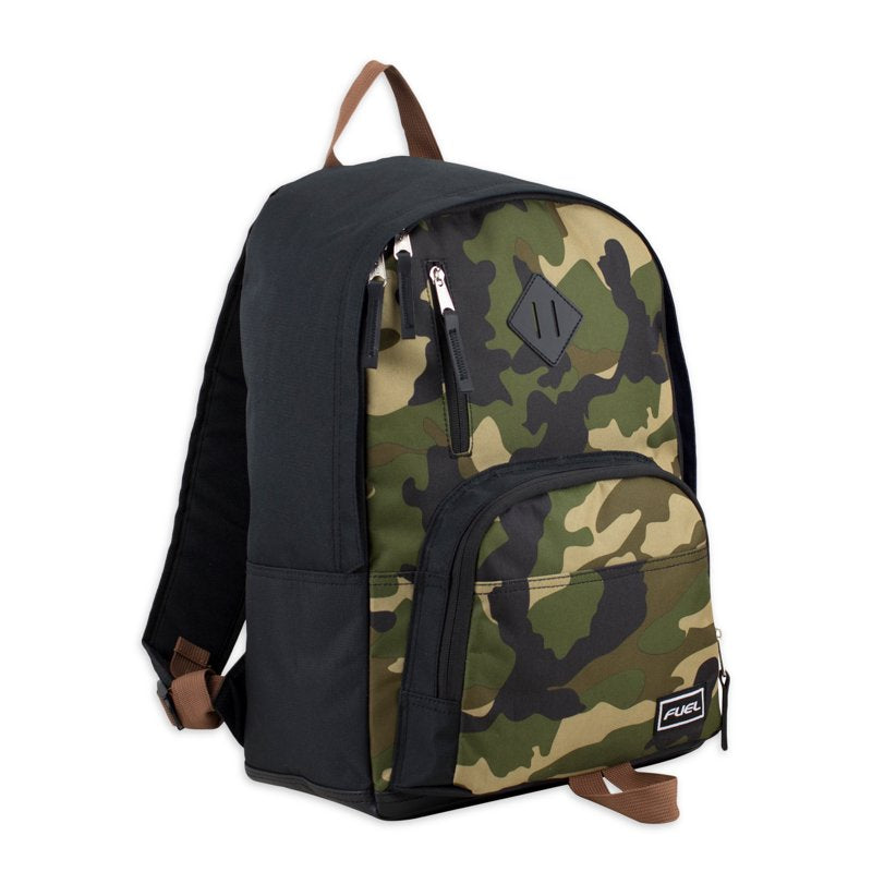 Unisex Classic Legend Backpack with Camouflage Design, Laptop & Travel Storage