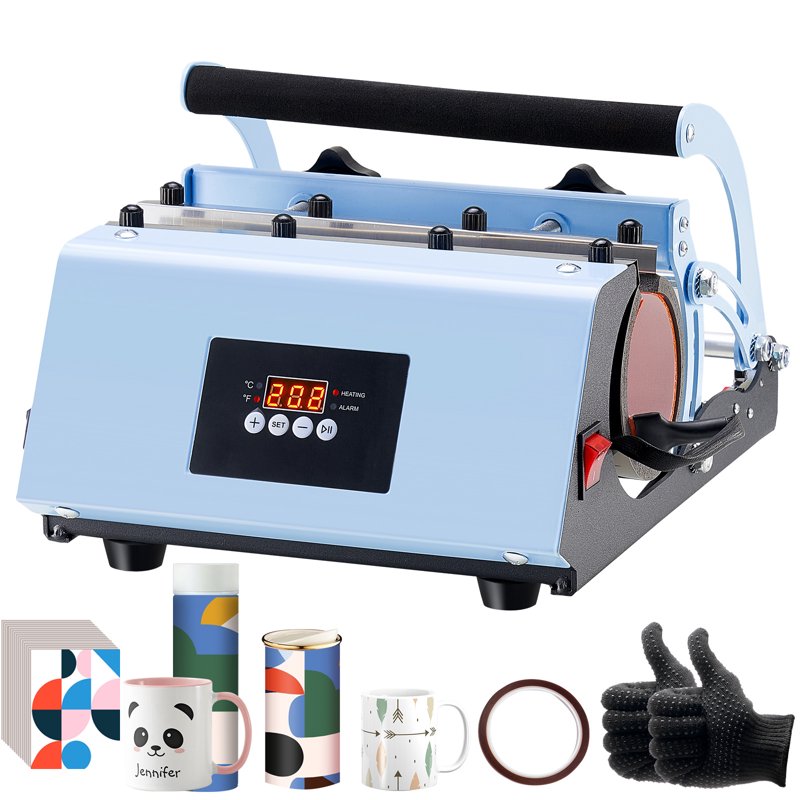 11-30oz Tumbler Heat Press Machine for Sublimation with Accessories