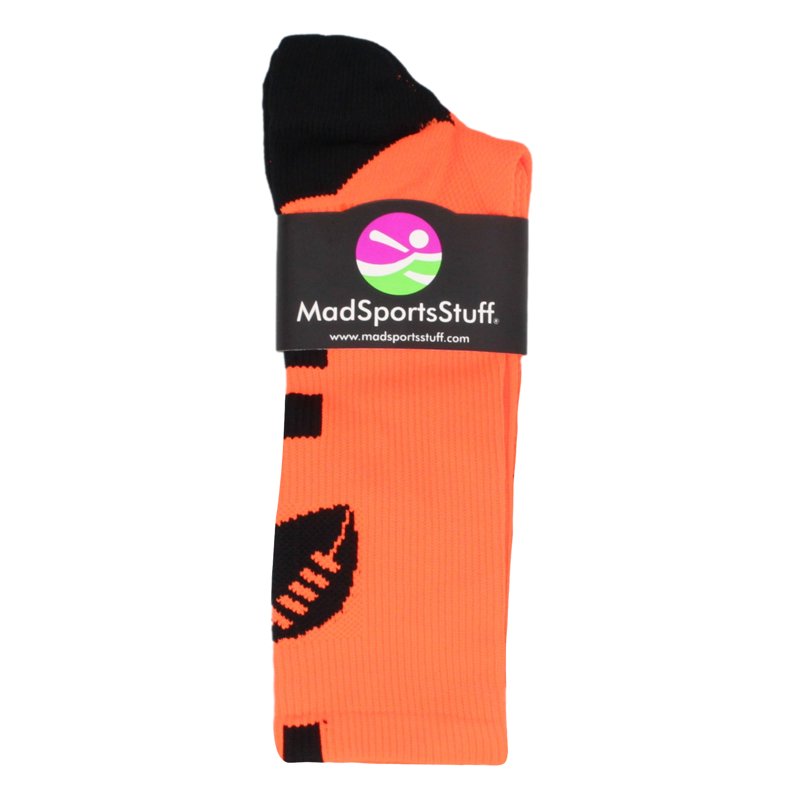 Youth & Adult Football Socks with Moisture Wicking and Compression - Made in USA
