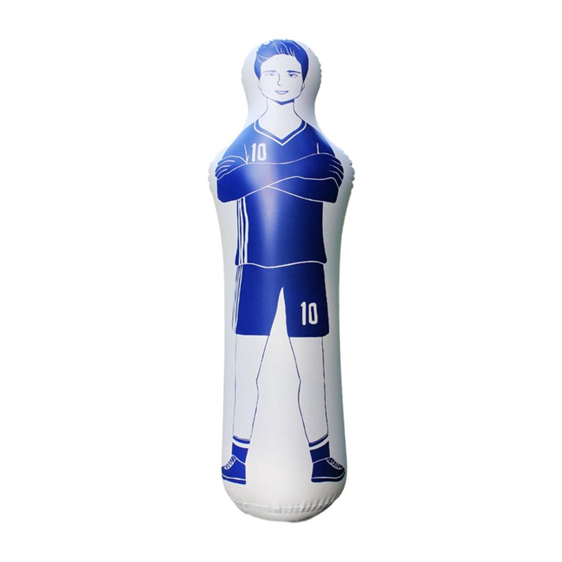 Inflatable Football Tackling Dummy Training Equipment Blue