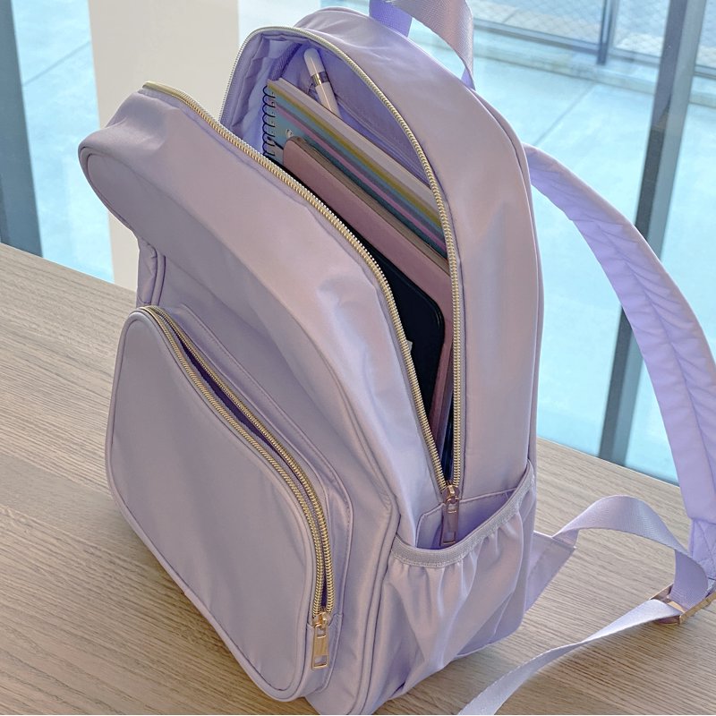 Customizable Travel Backpack for Crafts, School & Everyday Use - Purple