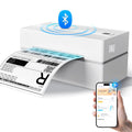 Wireless 4x6 Thermal Shipping Label Printer Bluetooth & USB for Business & Home