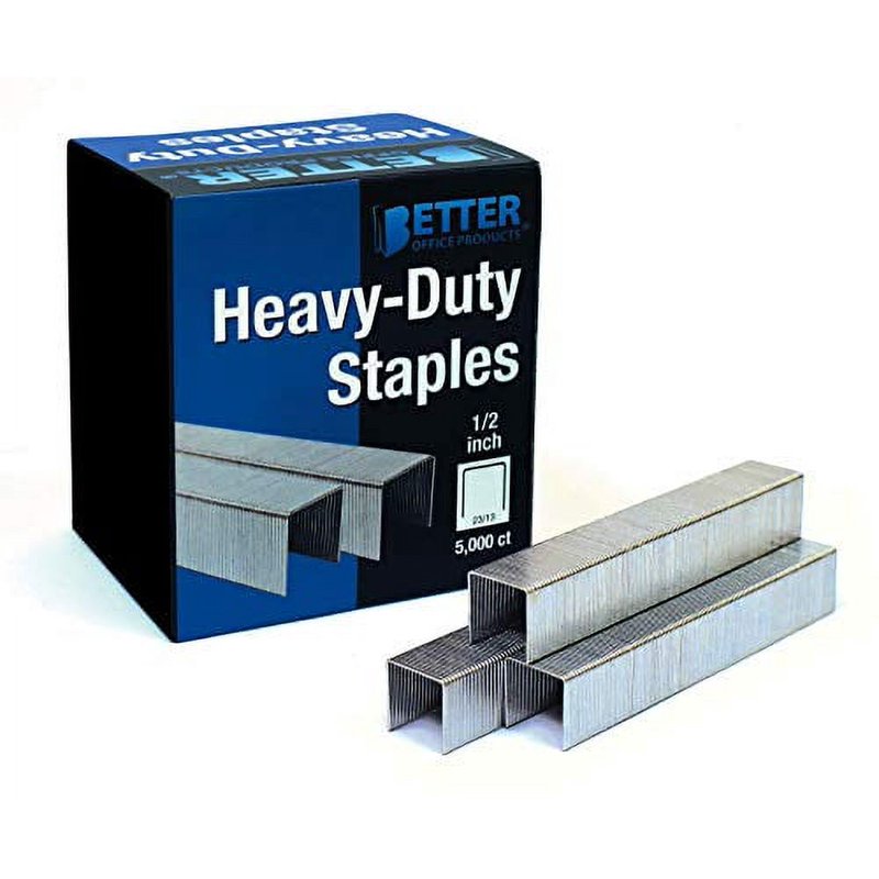 Heavy Duty Staples 23/13 1/2 Inch 5000 Count for Heavy Staplers