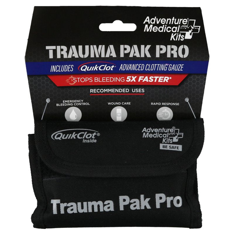All-Purpose First Aid Kit with Bleeding Control Trauma Pack - 5 Inch