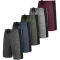 Men's Athletic Shorts Pack 5 - Workout, Running, Basketball, Gym, Training