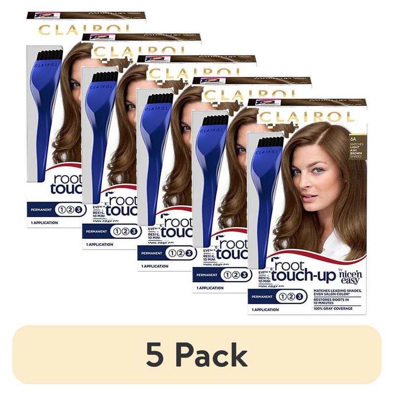 Permanent Hair Dye Set - Root Touch-Up in Multiple Shades & Sizes