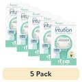 Women's Razor Handle & Refill Blades - Sensitive Care, 4-Blade Pivoting Head, Aloe & Vitamin E Infused Shaving System