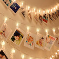 Photo Clip String Lights with 50 LED & USB Power - 33Ft Warm White Indoor & Outdoor Decor