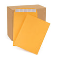 50 Pack 10x13 Inch Kraft Catalog Mailing Envelopes with Peel & Seal - Yellow Manilla