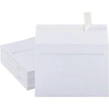 5x7 White Envelopes 50 Pack - Self Seal Invitation & Greeting Card Envelopes