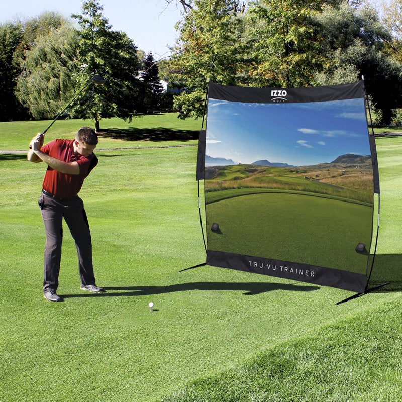 Izzo Golf Tru Vu Trainer Hitting Nets - Links Variation
