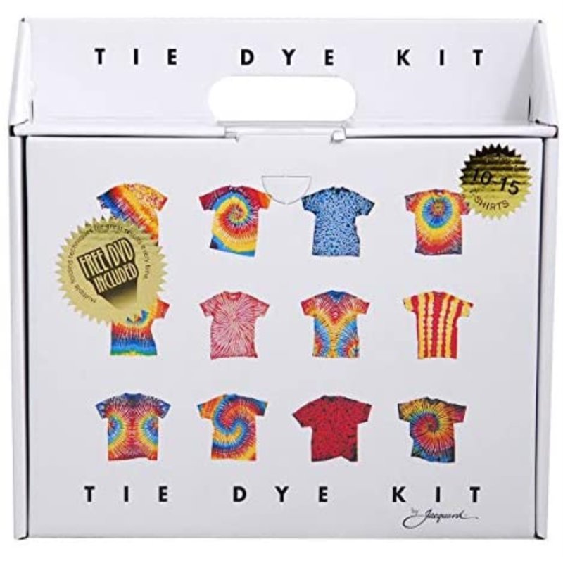 Tie Dye Kit for Fabric - Bright Colors, Complete Art & Craft Set