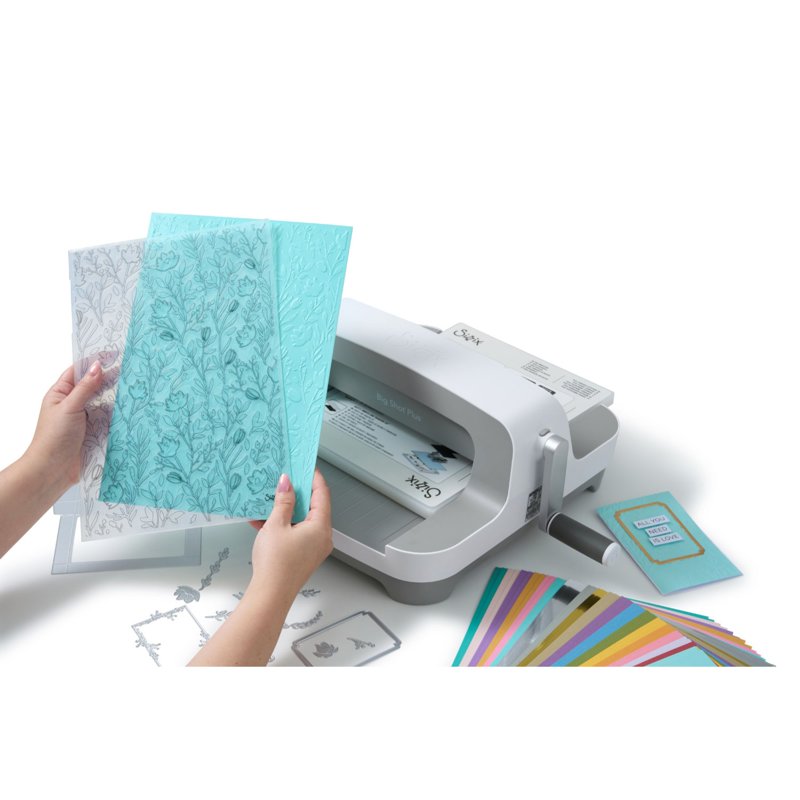 Die Cutting & Embossing Machine with Starter Kit - Big Shot Plus, 9" Opening