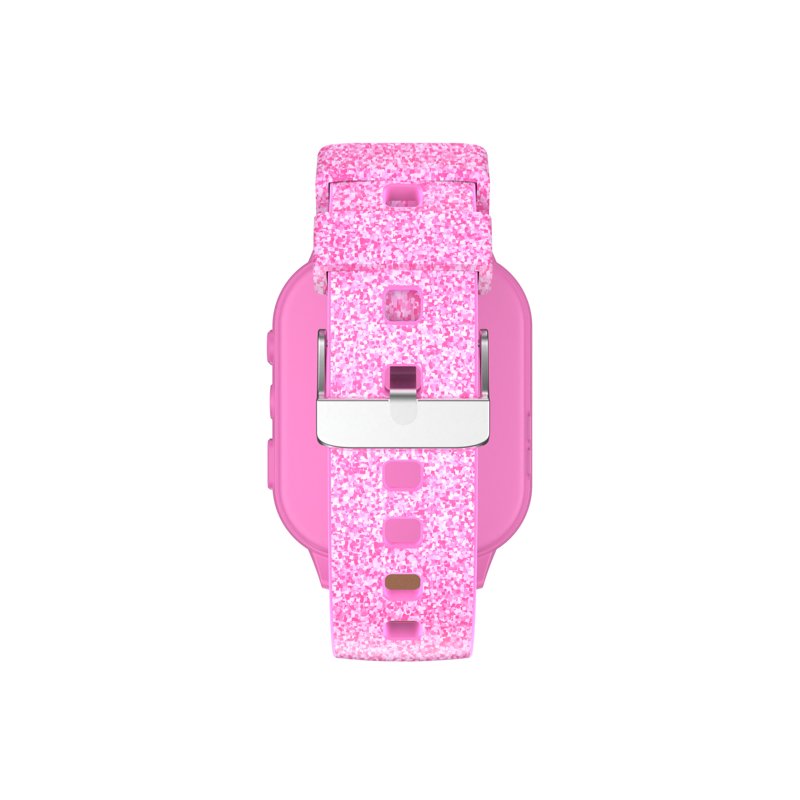 Kids Smartwatch with Camera, Audiobooks & Games – Pink Glitter Strap, Waterproof