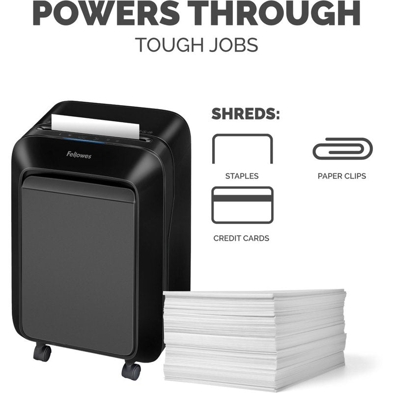 Cross-Cut Paper Shredder 16-Sheet Capacity with Jam Proof & Safety Features