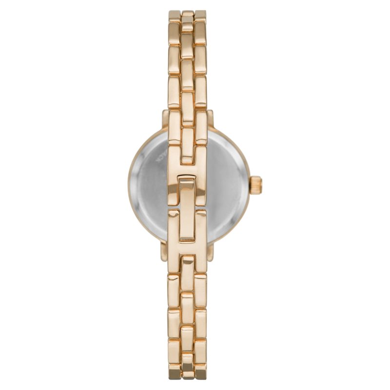 Gold Tone Bracelet Watch for Women - Analog Quartz Wrist Watch