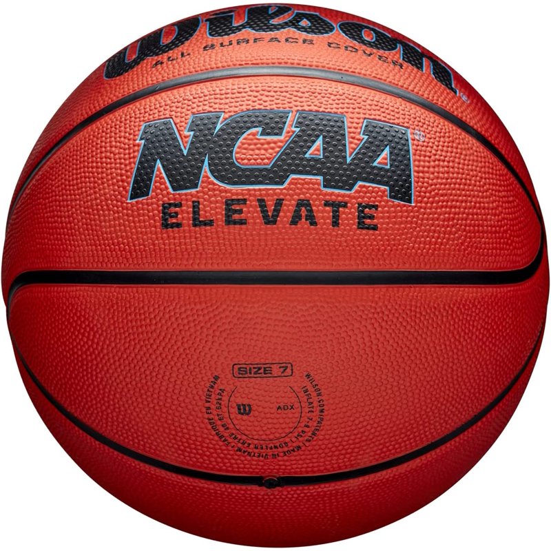 Wilson NCAA Elevate Basketball - Size 27.5 for Youth & Adults