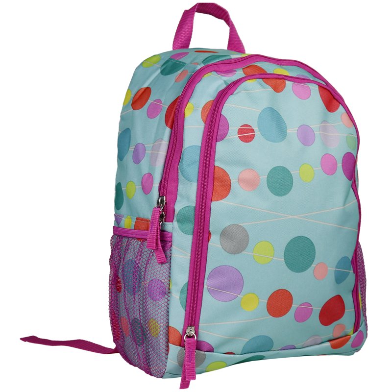Kids Confetti Pattern Backpack for Travel and School