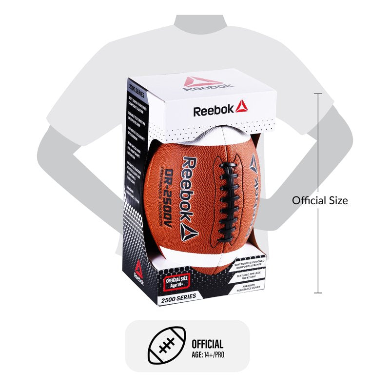 Varsity American Football - Reebok Delta Alpha Composite Football - Pack Options