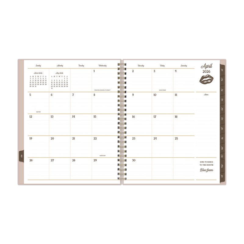 Jessie James Decker for Blue Sky 15-Month Weekly & Monthly Planner 7 x 9 Highland Tan