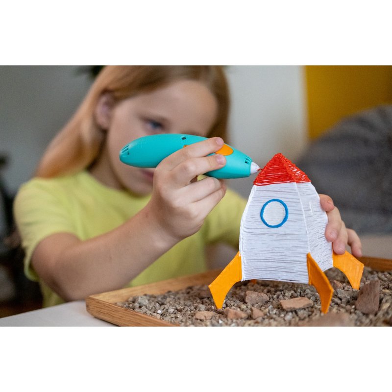 Kids 3D Printing Pen Set - Safe, Wireless, STEM Learning Toy