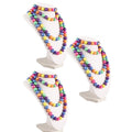 Retro Pop Beads Variety Pack for Kids - Rainbow Snap Beads, 3 Bags