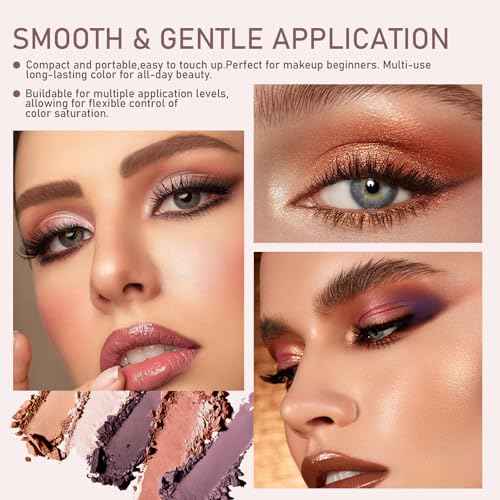 2 PCS Plum Eyeshadow Stick, 2-in-1 Eyeliner & Eyeshadow, Shadow Liner Duo Plum, Waterproof, Smooth, Easy to Color, Eye Shadow Crayon for Effortless Smoky & Natural Eye Makeup