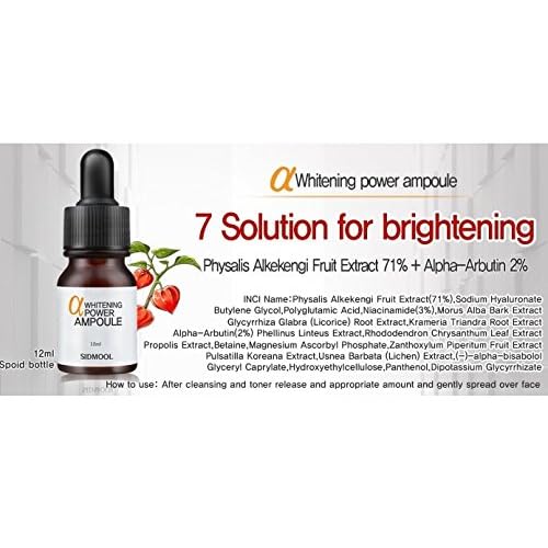 Alpha Whitening Power Ampoule 12ml/0.4oz for Brightening