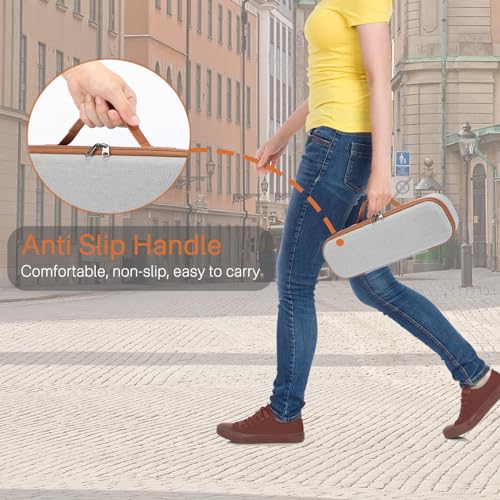RAIACE Hard Storage Case Compatible with Dyson Airstrait Straightener, Travel Carrying Bag. (case only). - Gray