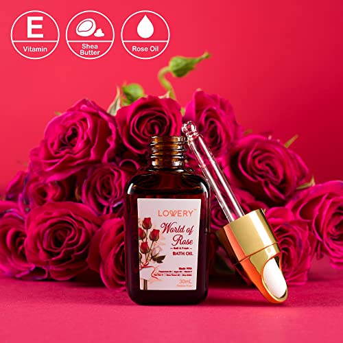 Valentines Day Gifts for Her, Red Rose Spa Gifts for Women, Bath and Body Gift Set, 35 Piece Stress Relief Spa Kit Gift Basket, Birthday, Mom, Nail Care Kit - Body Scrub, Bubble Bath, Bath Bomb & More