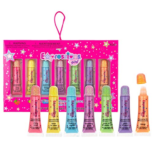 Expressions Flavored Shimmer Lip Gloss Set