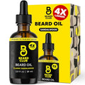 The Beard Club Beard Oil for Men - 2oz Classic Sandalwood Natural Beard Oil with Castor & Amber Oils - Beard & Mustache Conditioner - Hydrates, Softens & Soothes Dry Skin - Strengthens Hair Follicles