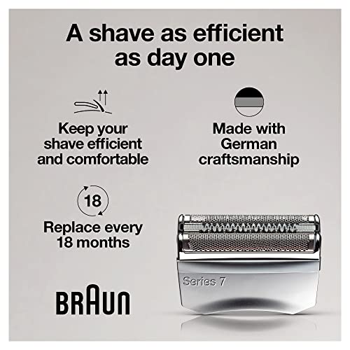 Braun Series 7 70S Electric Shaver Head Replacement Cassette ? Silver