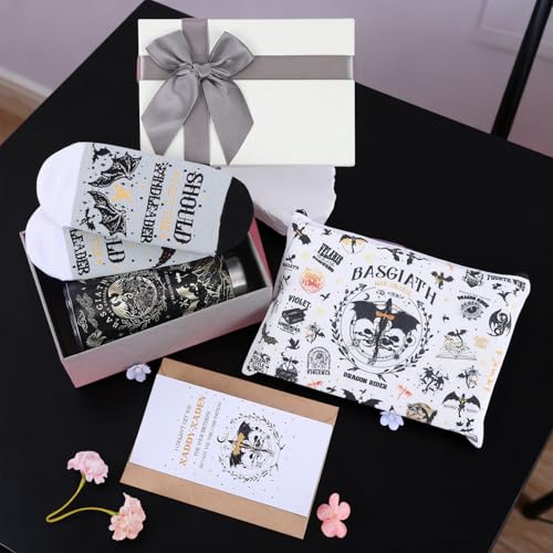 4 Pcs Dragon Gifts Set for Women, Inspirational Dragon Birthday Gift Set, Cool Dragons Gifts for Her Girl Daughter Sister Best Friends Dragon Lovers