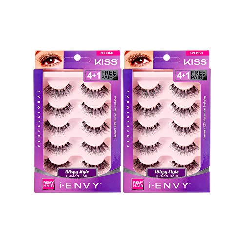 i?ENVY by Kiss So Wispy 03 Strip Eyelashes Value Pack #KPEM60 (2 Pack)