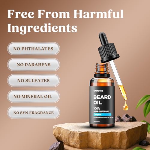 Beard Oil Set ? 6 Unique Scents, All-Natural Ingredients for a Healthy, Nourished Beard, Idea Gift for Men Birthdays, Father¡¯s Day & Christmas.