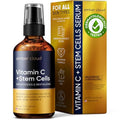 Vitamin C Serum for Face & Eyes (2Oz) with Hyaluronic Acid, Stem Cells, Vitamin E, Aloe Vera - Supports Skin Health & Even Tone